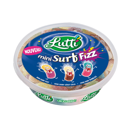 [3664346354806] LUTTI Confiserie Gélifiée Surffizz Turbo 500 g