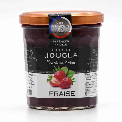 [3665000370101] CONFITURES ET TRADITIONS Confiture Extra Fraise 370 g