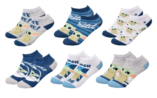 [3665187450931] STAR WARS Calcetines Niño LA GUERRE DES ETOILES 6 Pares SNEAKER 2287