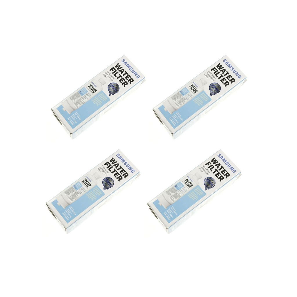 SAMSUNG Set of 4 HAF-QIN/EXP Water Filters for Refrigerator DA97-17376B