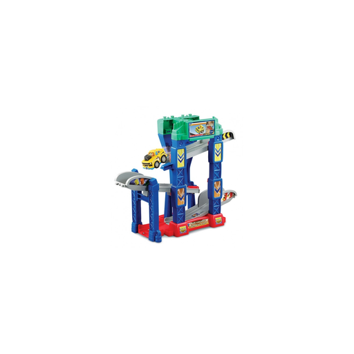 [3667036108512] VTECH Multi Cascades Jumpetgo 4 In 1 Tut Tut Bolides Pro Series 80556505 Racing Car Track