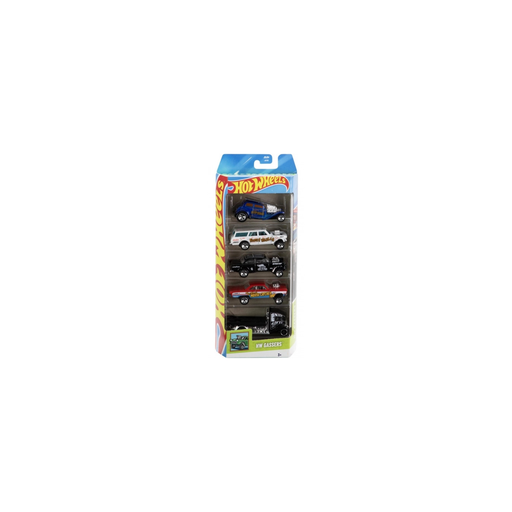 [3667036151563] MATTEL 5 Véhicules Hot Wheels: Hw Gassers Jbj84 Set Voitures Miniatures