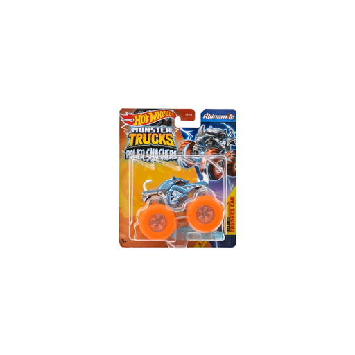 [3667036157497] MATTEL Monster Trucks Hot Wheels Rhinomite Power Smashers Series Metal Vehicle 1:64 Scale
