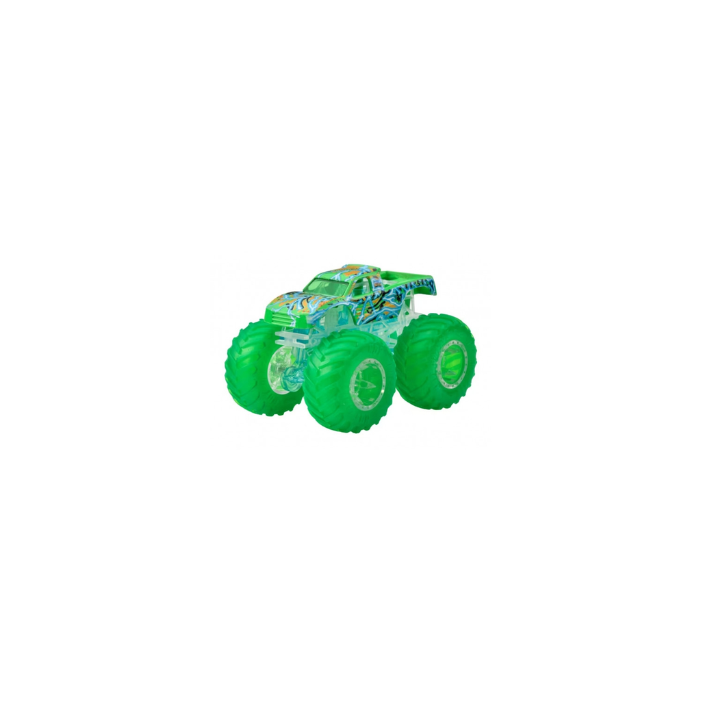 MATTEL Monster Trucks Hot Wheels Gunkster Power Smashers Series Metal Vehicle 1:64 Scale