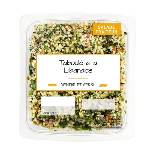 [3700009276815] MIX BUFFET Lebanese Style Tabbouleh Mint & Parsley 800 g