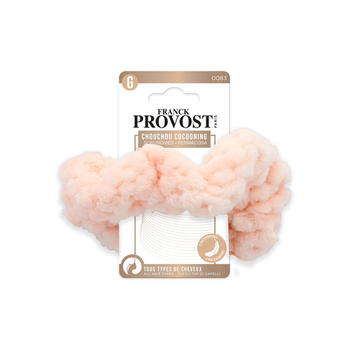 [3700206700830] FRANCK PROVOST Cocooning Hair Scrunchie Powder Pink 1 unit