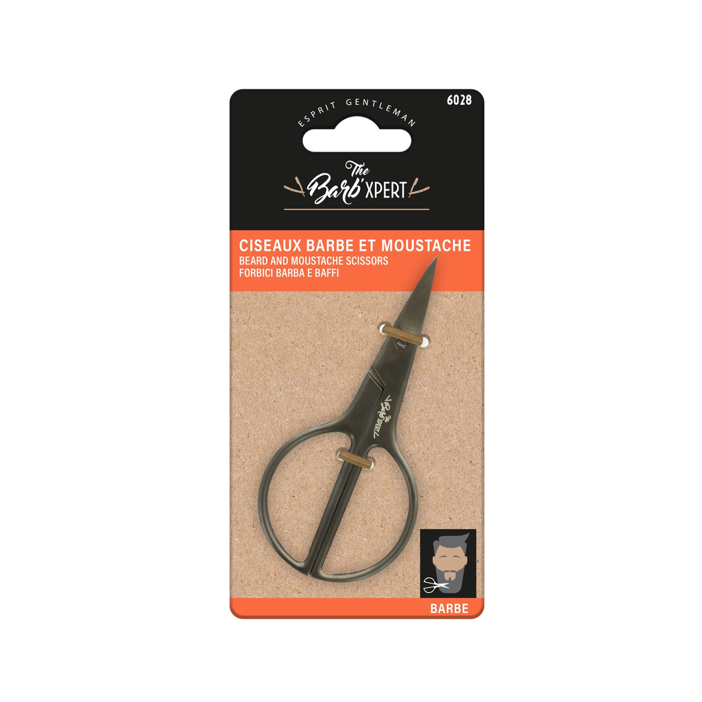 THE BARB'XPERT Tesoura para barba e bigode 1 unidade