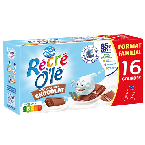 [3700279307851] MONT BLANC Récré Olé chocolate dairy snack 16 x 85 g