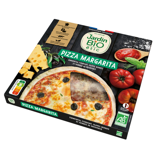 [3700477663100] JARDIN BIO ETIC Margarita pizza 400 g