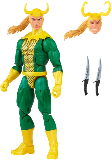 [3700845529182] HASBRO Figura Loki de 15cm con retro y 3 Accesorios