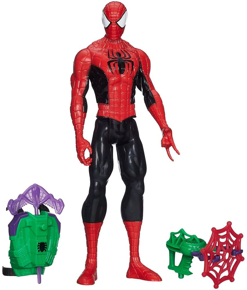 HASBRO Figurine Spider-Man Titan Heroes Series avec équipement d'attaque Goblin