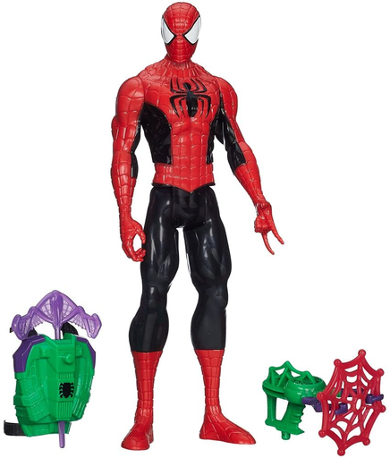 [3700845529366] HASBRO Spider-Man Titan Heroes Series Action Figure with Goblin Attack Gear