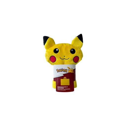 [3700891701310] POKEMON 3D Pikachu Hooded Blanket 120x150cm