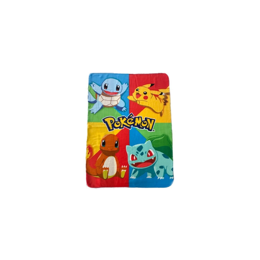 [3700891713382] POKEMON Starter and Pikachu Throw 100 x 140cm