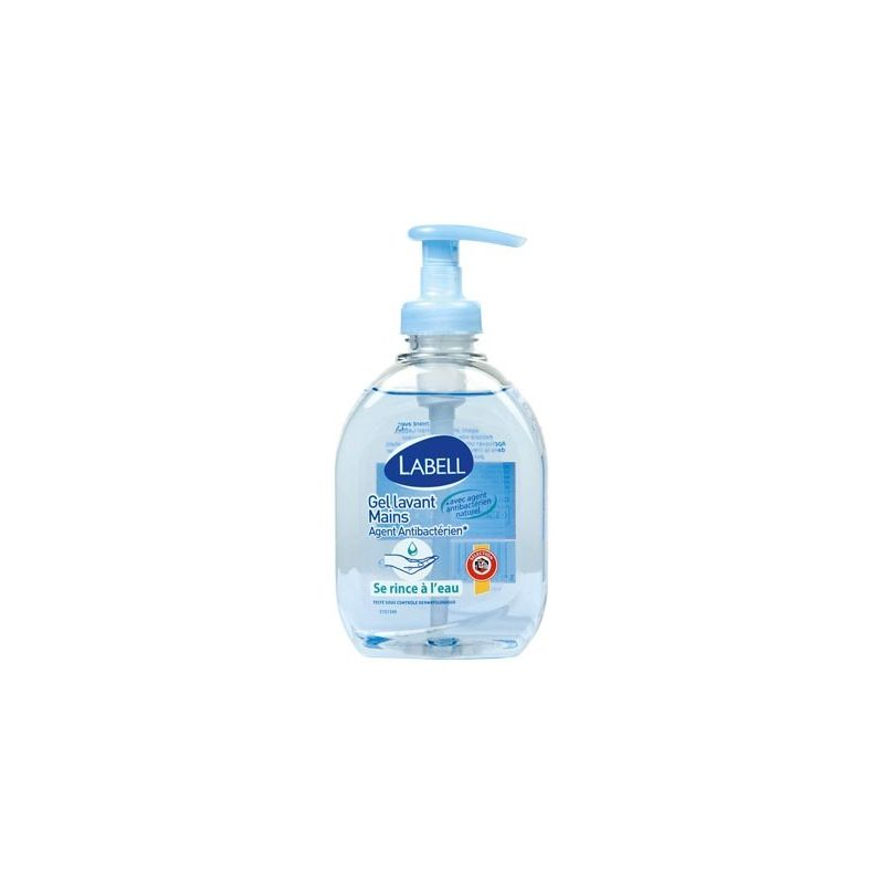 LABELL Gel lavant mains, agent antibactérien 300 ml