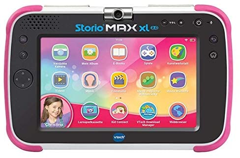 [3701131075147] VTECH Tablet Educativo Storio Max XL 2 7 polegadas Rosa Preto