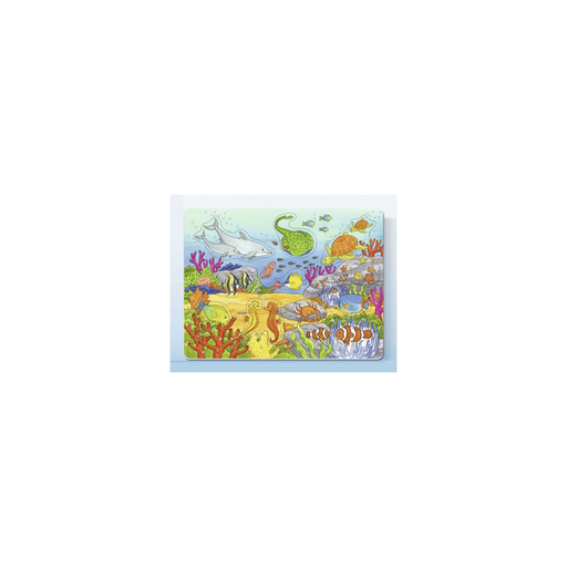 [3701267536055] RAVENSBURGER Frame Puzzle Sea Animals 11 Pieces