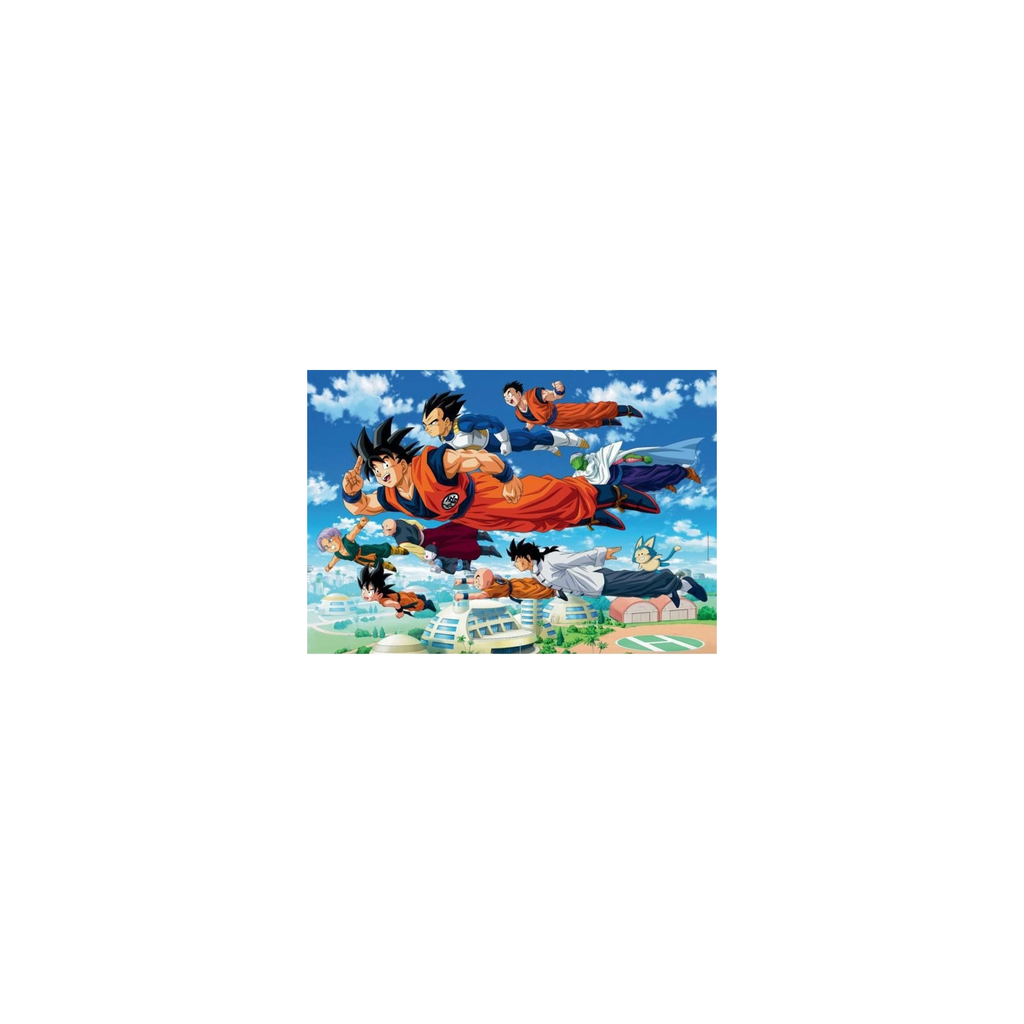 CLEMENTONI Puzzle Dragon Ball Z Krilin Son Goku Son Goten Piccolo 1000 Piezas