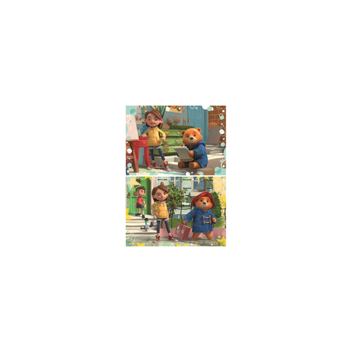 [3701267564294] CLEMENTONI Puzzle Oso Paddington: En Casa / De Paseo 2 X 20 Piezas