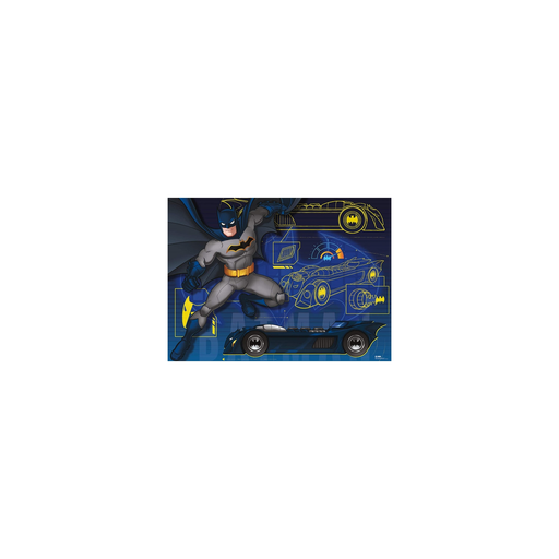 [3701267566014] RAVENSBURGER Puzzle XXL Batman y su Batmóvil 100 piezas