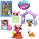BANDAI Littlest Pet Shop Camping Set 3 Animals and Accessories per box