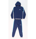 AIRNESS Survêtement avec cardigan zippé à capuche enfant Bleu marine