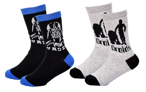 [3701759602657] STAR WARS Calcetines Niño DISNEY 2 Pares