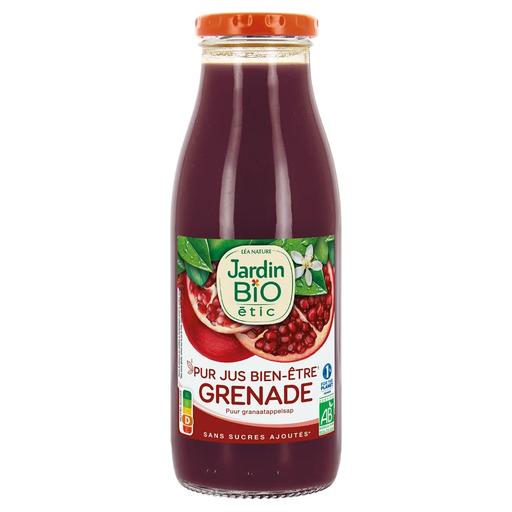 [3760020504120] JARDIN BIO Organic Pressed Pomegranate Juice 50 cl