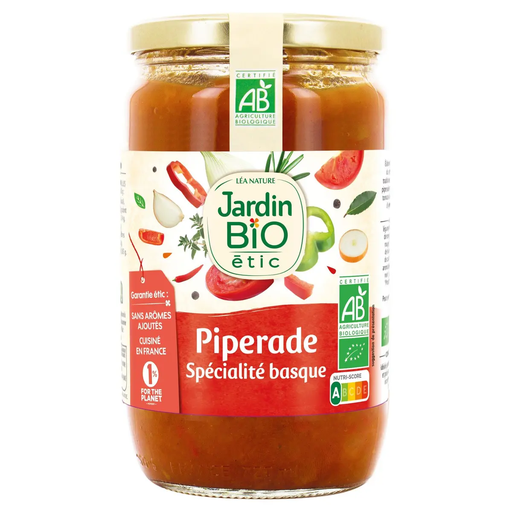 [3760020509361] JARDIN BIO ETIC Piperade especialidade basca 650 g