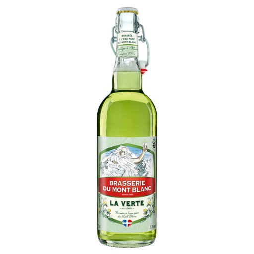 [3760023241121] BRASSERIE DU MONT BLANC Cerveja La Verte com Génépi 75 cl