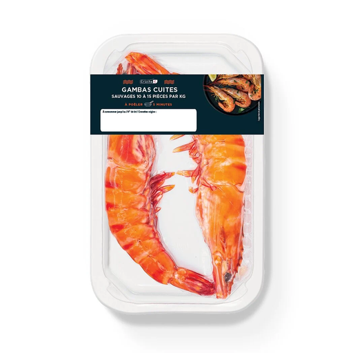 [3760082432706] NOTRE SÉLECTION Cooked Prawns 150 g