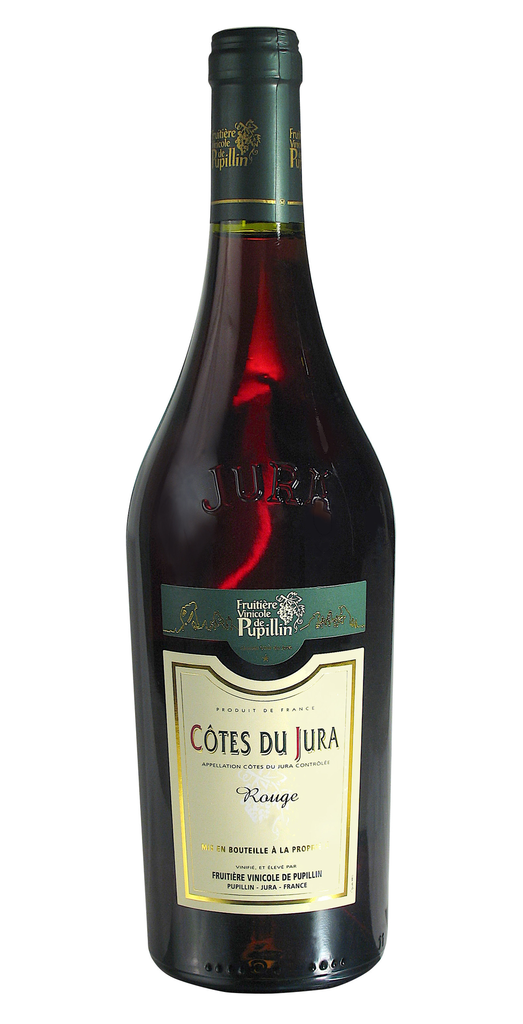FRUITIÈRE DE PUPILLIN Vinicole de 2023 Côtes du Jura AOP Rouge 75 cl
