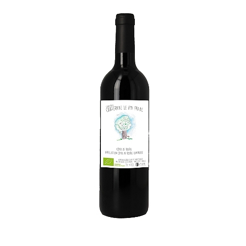 [3760087750034] CHÂTEAU CANTERANE LE PIN Franc 2019 Côtes de Bourg AOP Red Wine 75 cl
