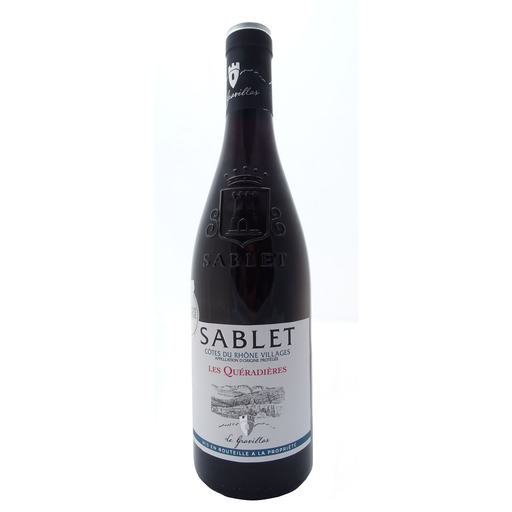 [3760093633840] LES QUERADIERES Vin Rouge Côtes du Rhône Villages Sablet AOP 75 cl