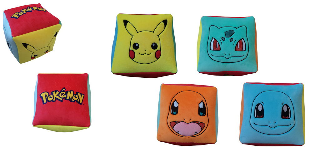 POKÉMON Cojín Cubo 25 cm
