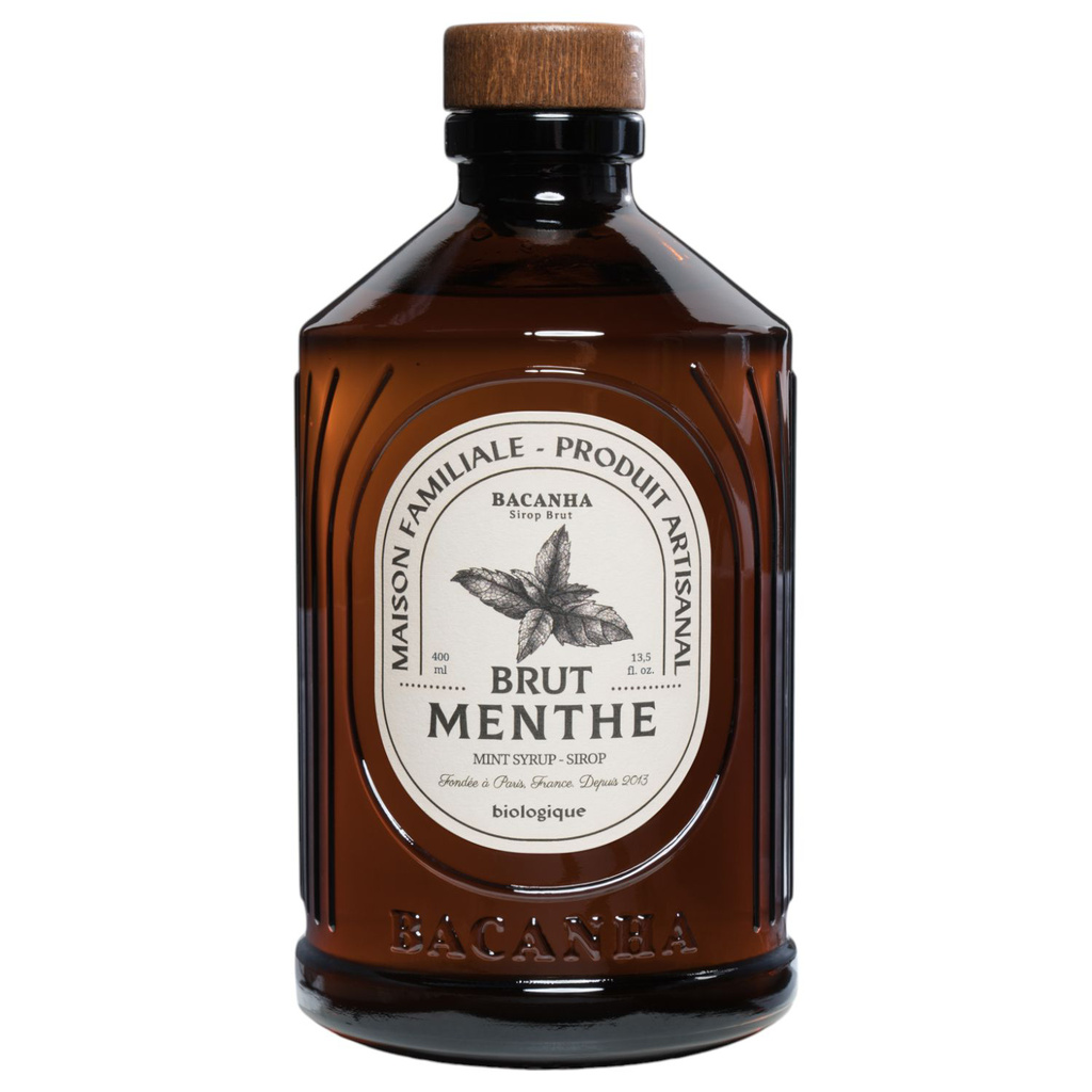 BACANHA Sirope bruto de menta 400 ml