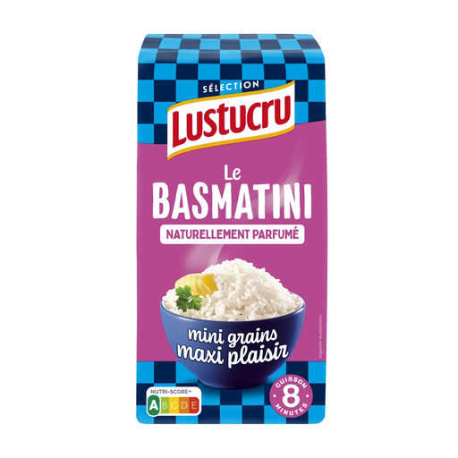 [3760341071172] LUSTUCRU Basmatini Rice Naturally Fragrant 1 kg