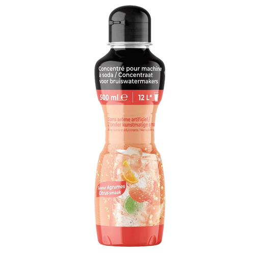 [3760387480075] CARREFOUR Concentré pour machine à soda Agrume 500 ml