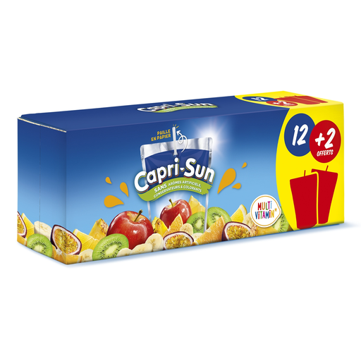 [4000177033036] CAPRI-SUN Multivitamin Fruit Juice Drink 14 x 20 cl