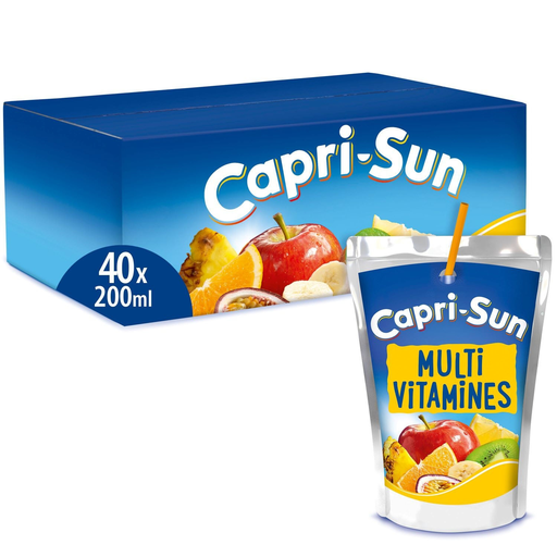 [4000177167960] CAPRI-SUN Boisson au jus de fruits multivitamines 40 x 20 cl