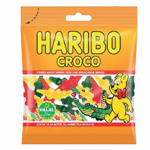 [4001686006047] HARIBO Bonbons gélifiés Croco halal 100 g