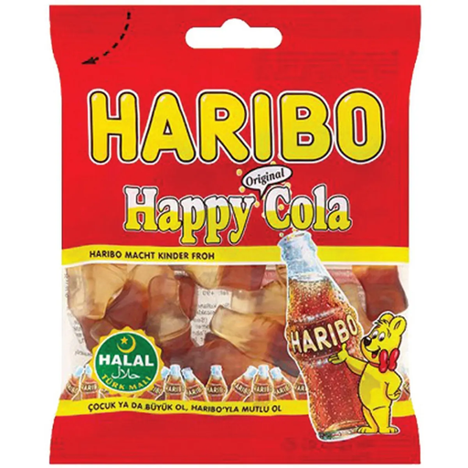 [4001686006085] HARIBO Bonbons gélifiés Happy Cola Halal 100 g