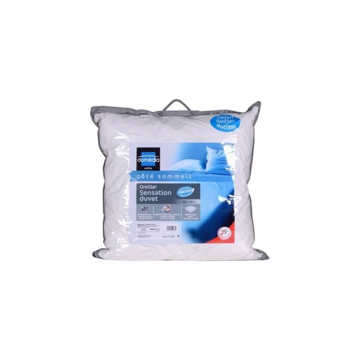 [3250391500734] DOMEDIA Oreiller Percale 60X60