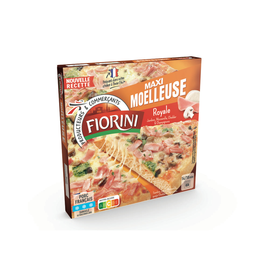 FIORINI Maxi Moelleuse Pizza Royale 600 g