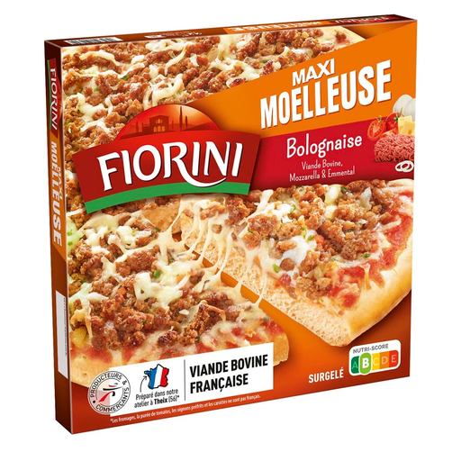 [3250391524709] FIORINI Maxi Moelleuse Bolognaise Pizza 600 g