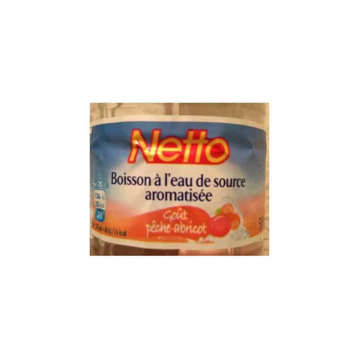 [3250391528837] NETTO Spring Water Peach/Apricot 50 cl