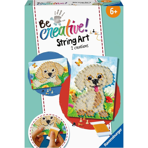 [4005556182435] RAVENSBURGER Be Creative String Art Dogs