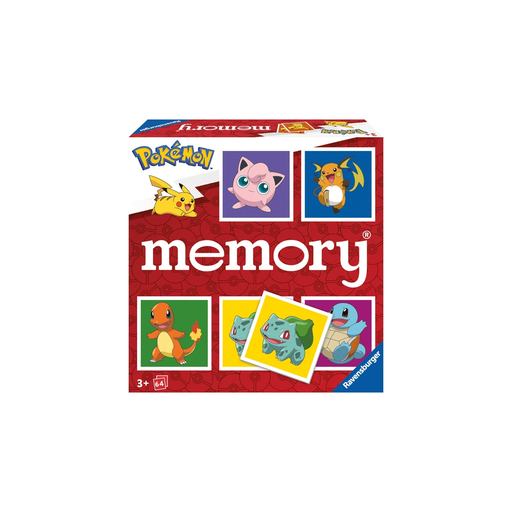 [4005556248537] RAVENSBURGER Memory Pokémon - A partir dos 3 anos