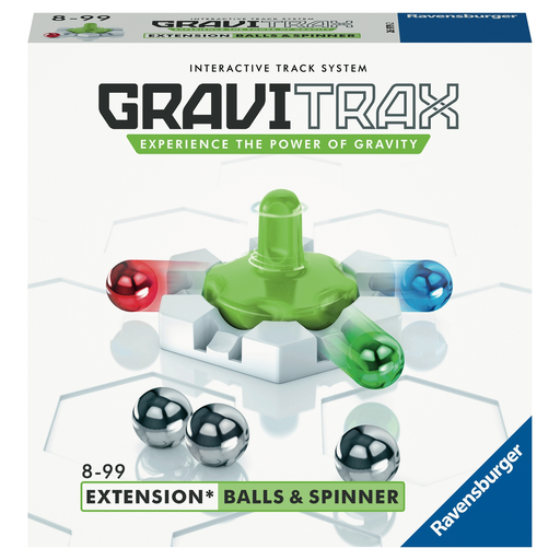 [4005556269792] RAVENSBURGER Gravi Trax Construction Set Action Block Balls and Spinner per box