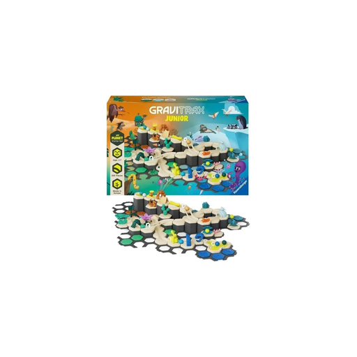 [4005556270590] RAVENSBURGER Gravitrax Junior Starter Set XXL My Planet 184 pieces